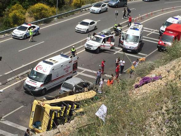 Muğla’da Türkiye’yi Yasa Boğan Feci Trafik Kazası